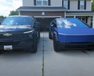 特斯拉 Cybertruck 面临着包括雪佛兰 Silverado EV 在内的同类电动皮卡的激烈竞争。(图片来源：Lamar MK via YouTube）