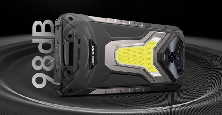 功能强大的扬声器和数百个独立 LED 灯。(图片来源：Ulefone）