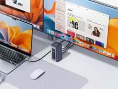 Baseus 新发布的 Nomos NU1 扩展坞（如图）。(图片来源：Baseus）