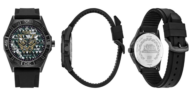西铁城黑豹 60 周年纪念腕表