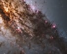 一张展示星系的图片。
