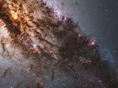 一张展示星系的图片。