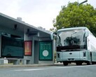 基于全新 e-Bus 平台 3.0 的比亚迪 C11 纯电动巴士（图片来源：比亚迪）