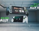 ROG Xbox Ally 和 ROG Xbox Ally X 掌机。(图片来源：微软）