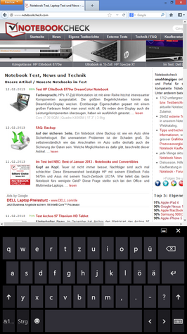Split layout