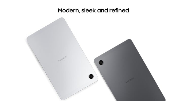 Galaxy Tab A11 的颜色选项。(图片来源：三星）