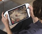 借助腾讯游戏的显示技术，Abxylute 3D One 掌上游戏电脑可显示 3D 图像。(图片来源：Abxylute）