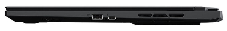 右侧：USB 3.2 Gen 2 (USB-A), Thunderbolt 4 (USB-C; Power Delivery, DisplayPort)