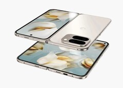 据说谷歌 Pixel 10 Pro Fold 的铰链更薄。(图片来源：@OnLeaks /Android Headlines)