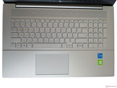 HP Envy 17 cg1356ng - 输入设备