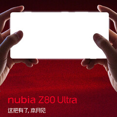 Z80 Ultra 将是努比亚的下一款旗舰智能手机。(图片来源：努比亚）