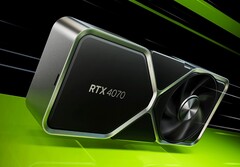 GeForce RTX 4070应该提供RTX 3070 Ti和RTX 4070 Ti之间的性能水平。(图片来源：NVIDIA)