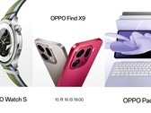 除了主打的 Oppo Find X9 外，Oppo Watch S 和 Oppo Pad 5 也将在下周发布。(图片来源：Oppo 编辑）