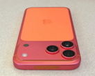 橙色 iPhone 17 Pro Max 变成粉红色