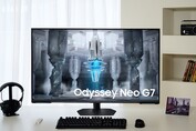 三星Odyssey Neo G7。(图片来源: 三星)