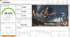 3DMarkFire Strike 在平衡模式下