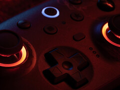 8BitDo 最新发布的终极 2 控制器采用单色设计，并饰有《武昌》元素：落羽》中的元素。(图片来源：8BitDo）