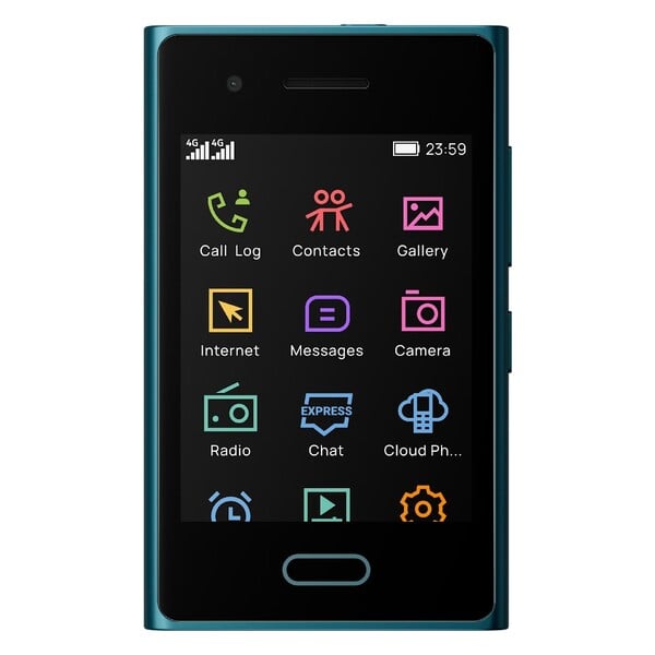HMD Touch 4G 运行名为 RTOS Touch 的定制操作系统。(图片来源：HMD）
