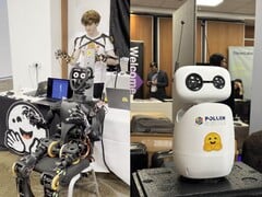 通过 HopeJR 和 Reachy Mini，美国公司 Hugging Face 推出了两款面向更广泛受众的机器人。(图片来源：X / 原 Twitter）