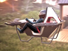 利奥喷气自行车(Leo Flight JetBike)允许车主在没有飞行执照的情况下,以每小时 60 英里的速度在天空中飞行。(图片来源:Leo Flight)