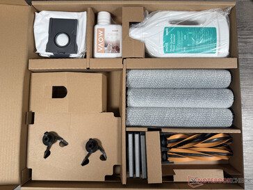 额外包装盒中的大量配件