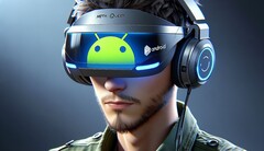 Meta 的目标是将其 Quest 耳机定位为 Vision Pro 的 &quot;Android&quot;替代品。(图片：Dall-E 3）