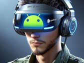 Meta 的目标是将其 Quest 耳机定位为 Vision Pro 的 "Android"替代品。(图片：Dall-E 3）