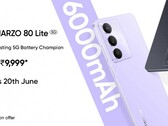 Realme Narzo 80 Lite 5G 有水晶紫和玛瑙黑两种颜色可供选择（图片来源：Realme）