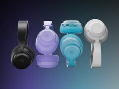 赛睿 Arctis Nova 3 无线系列游戏耳机有四种颜色可供选择。(图片来源：SteelSeries）