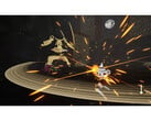 地铁引力》的游戏截图，展示了基于节奏的战斗。(图片来源：Steam）