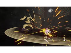 地铁引力》的游戏截图，展示了基于节奏的战斗。(图片来源：Steam）
