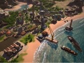 一张展示《Tropico 5》中某座城市的图片。