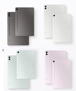 Galaxy Tab S9 FE Plus 的颜色选择