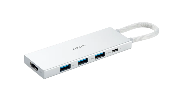 小米 5 合 1 Type-C Hub。(图片来源：小米）