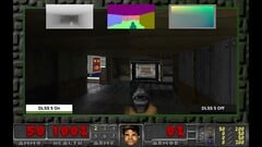 启用与未启用 DLSS 5 的 Doom 并排对比