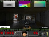 启用与未启用 DLSS 5 的 Doom 并排对比