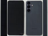 据称是Galaxy S26 FE的正反面。