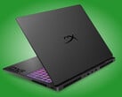 HyperX Omen 16 采用暗黑色，可搭配 AMD 或英特尔处理器。