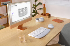 Mac 版 Wave Keys 使用了 46% 的消费后回收材料。(图片来源：罗技）