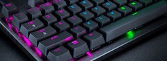 Razer Huntsman 系列为竞技游戏提供了重要功能。(图片来源:Razer)