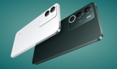 Realme P4 Lite 4G 有黑色和白色两种颜色可供选择（图片来源：Realme）