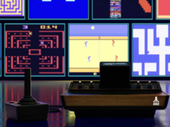 雅达利 2600 控制台和 CX40 操纵杆的运行图片（图片来源：雅达利）