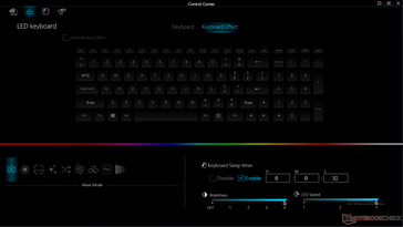 每键RGB键盘照明效果