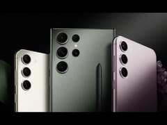 三星Galaxy S23、Galaxy S23 Ultra 和Galaxy S23 Plus。(图片来源：三星）