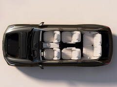 L90 暗示了三排座 Model Y L 的六座配置（图片来源：NIO）