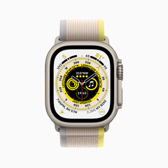 Apple Watch Ultra只有49毫米的尺寸。(来源: )Apple
