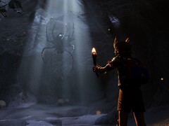 一张显示《接地气》中蜘蛛的图片。