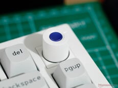 Keychron Q1 HE 8K 旋钮纹理。 