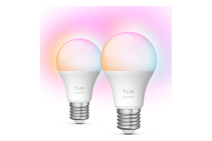 飞利浦 Hue Essential A60/E27 灯泡包装。(图片来源：Jumbo）
