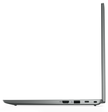 联想ThinkPad L13第四代 - 端口 - 右。(图片来源：联想)